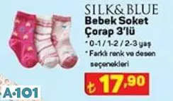 SİLK&BLUE BEBEK SOKET ÇORAP SİLK&BLUE BEBEK SOKET ÇORAP